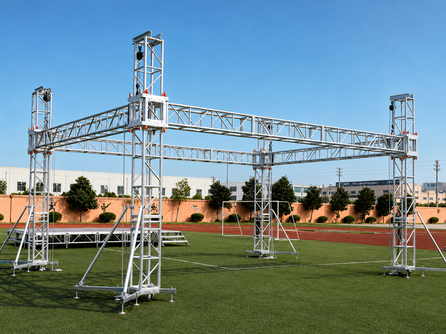 Aluminum truss system